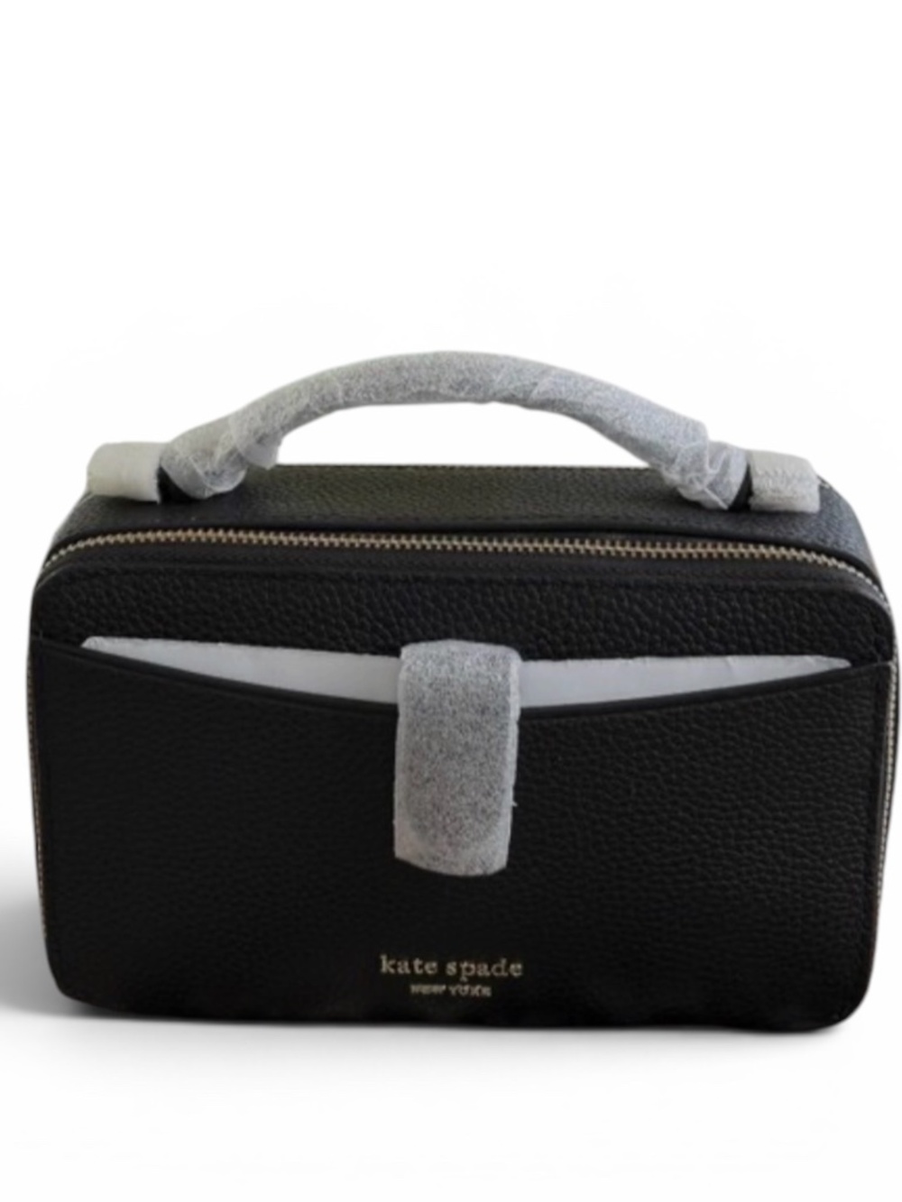 NWT Kate Spade Hudson Double Zip Crossbody Camera Bag | Black